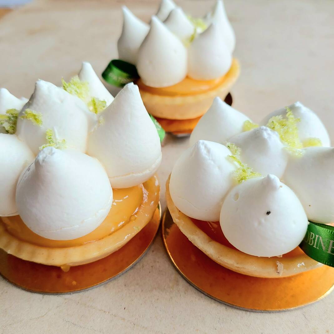 Individual Lemon & Passion Fruit Tart