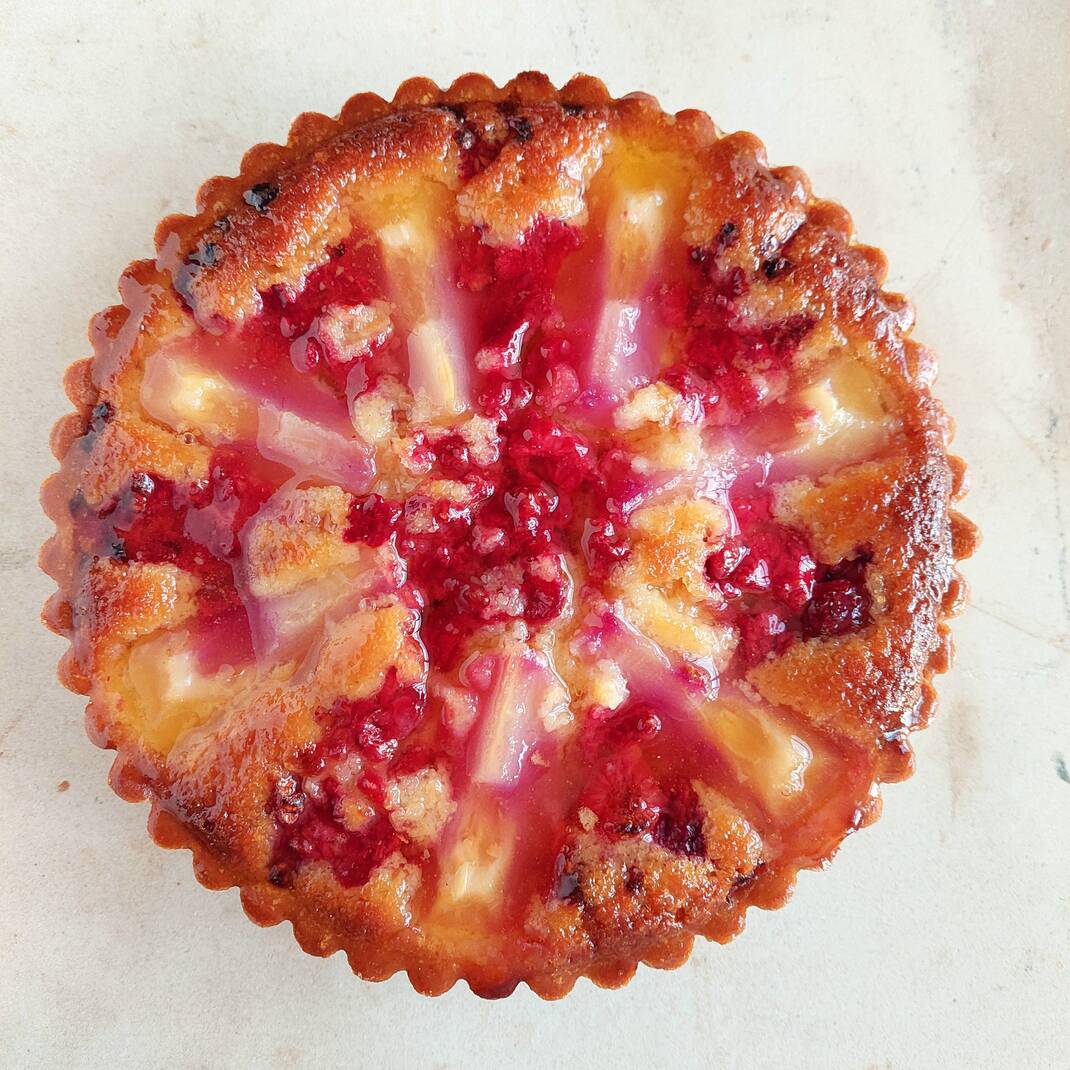  Shop Size Frangipane: Raspberry and Pear (19cm)