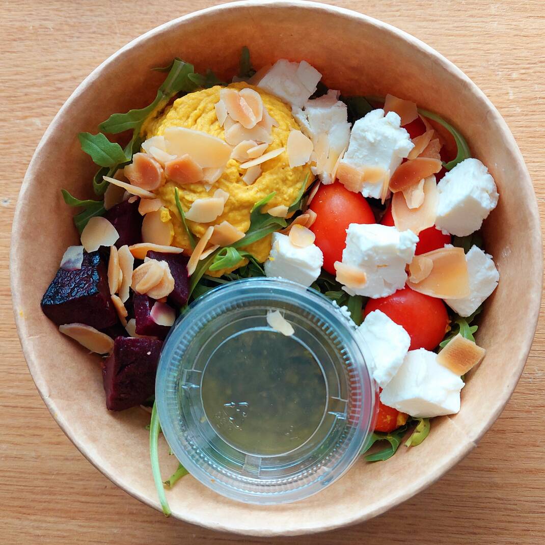 Hummus Salad Box