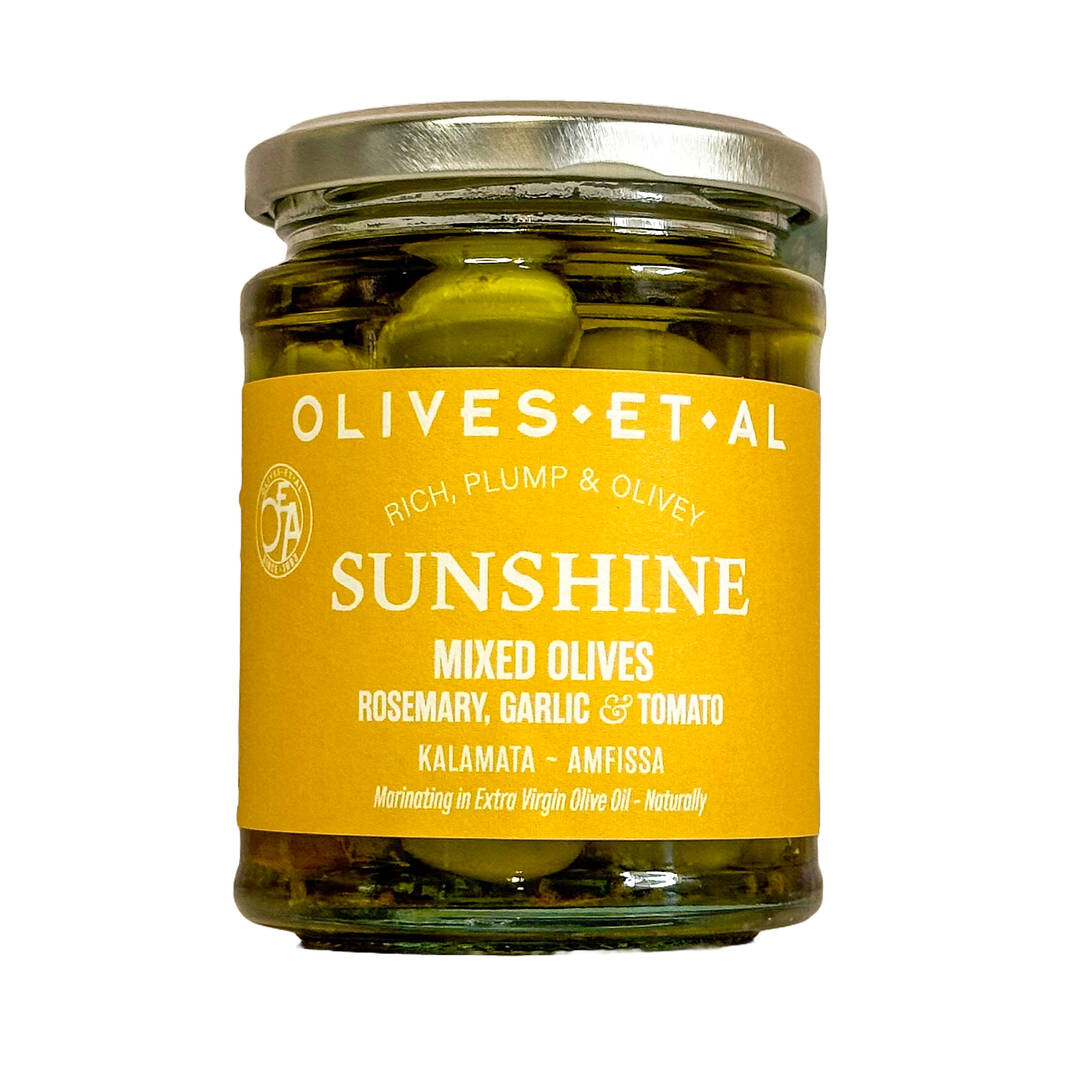 Sunshine Rosemary & Garlic Whole Olives