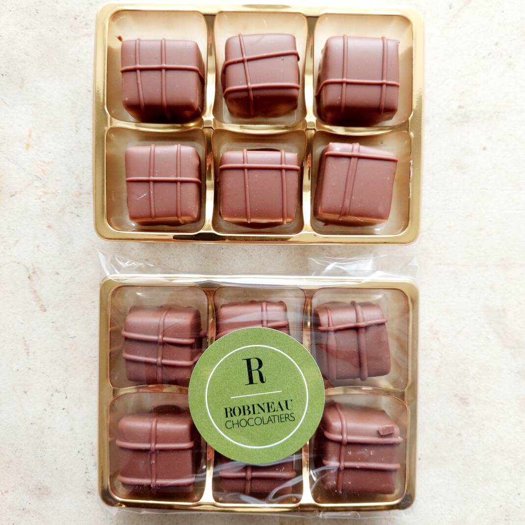 6 Milk Chocolate Fudges