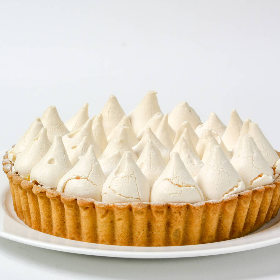 Lemon & Lime Meringue Tart