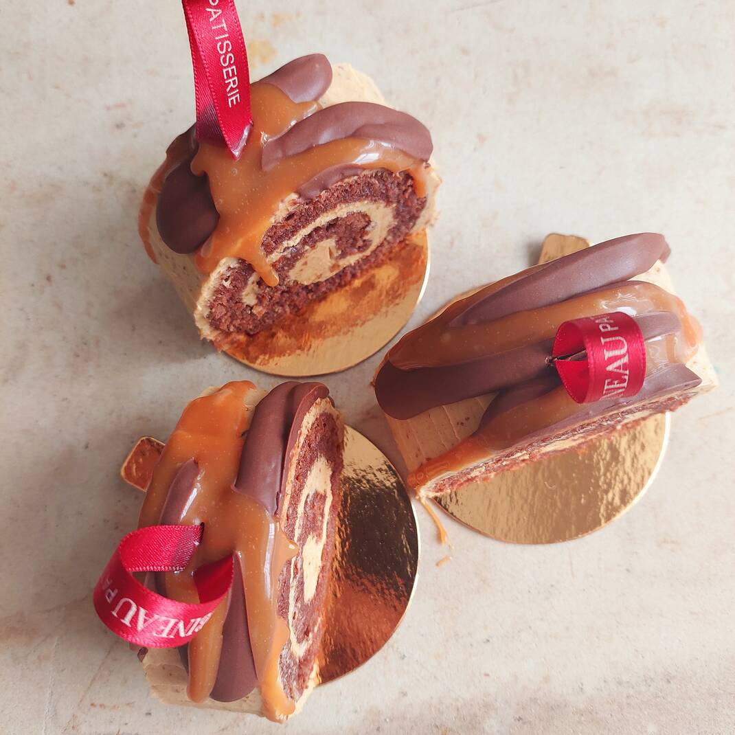 Individual Christmas Log