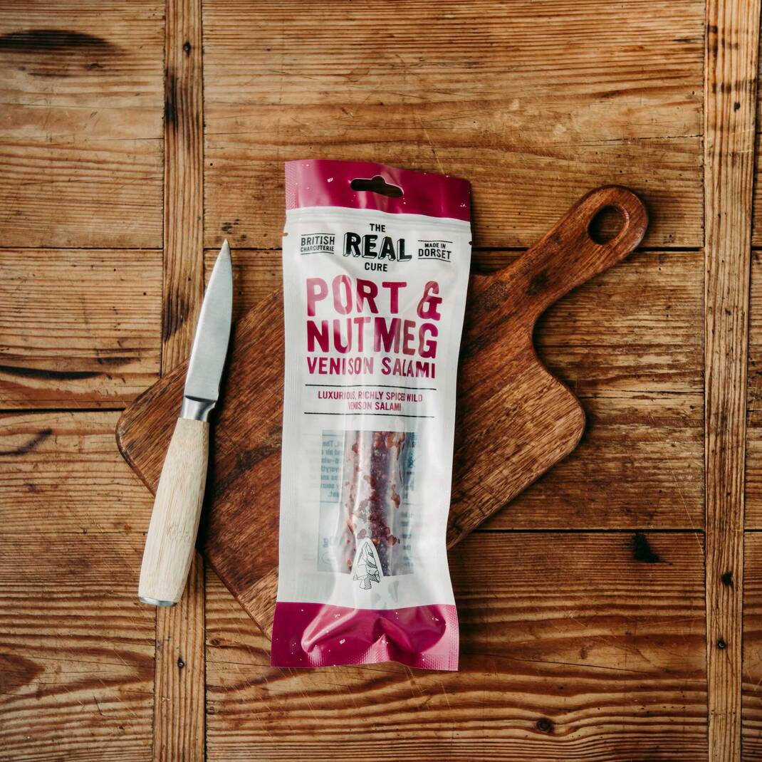 Port & Nutmeg Venison Salami