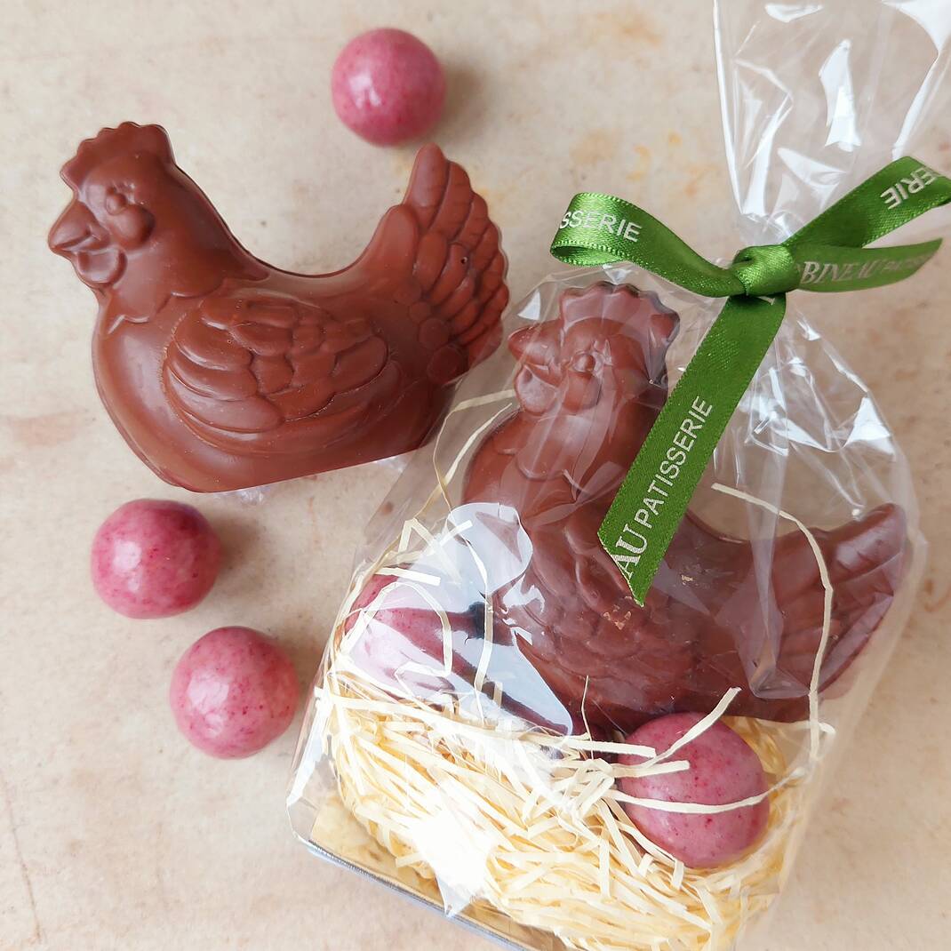 Milk Chocolate & Raspberry Chick