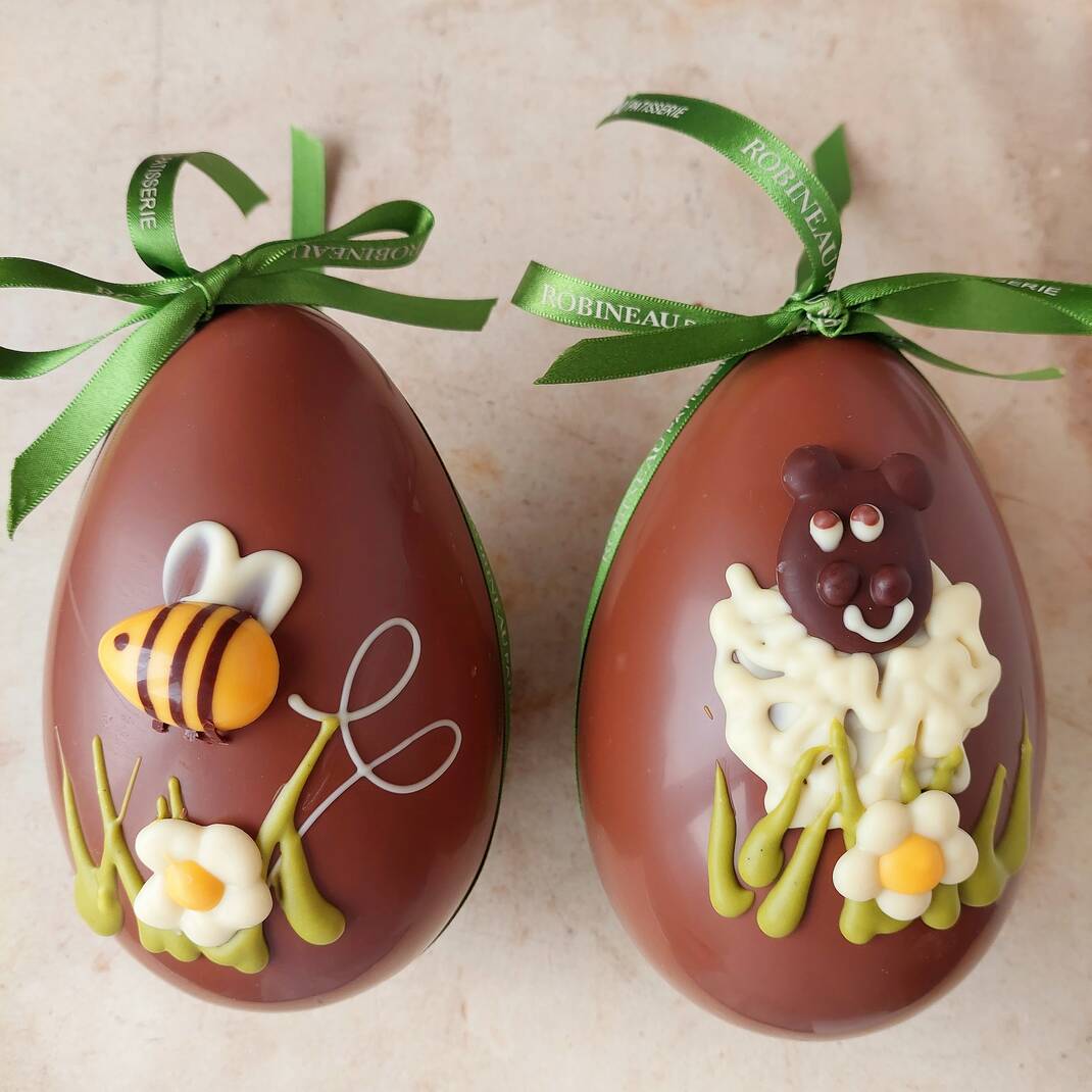 Easter Offer - 2 Robineau Easter Eggs for £43.95