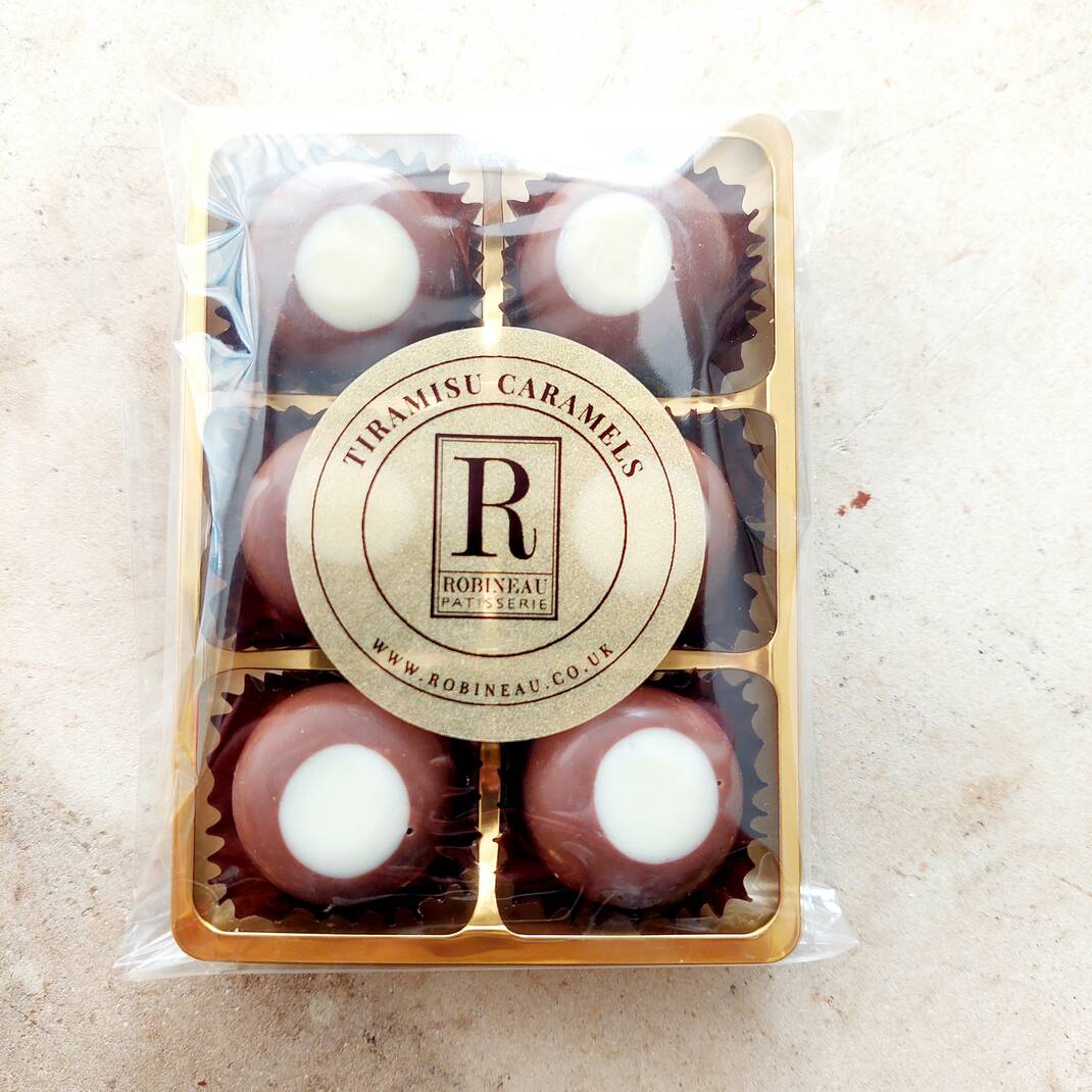 6 Tiramisu Caramels