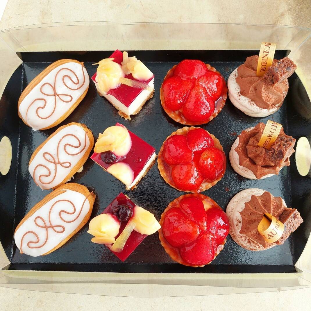 12 Piece Mini French Patisserie Tray
