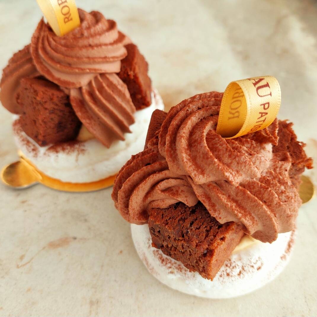 Chocolate & Caramel Meringue