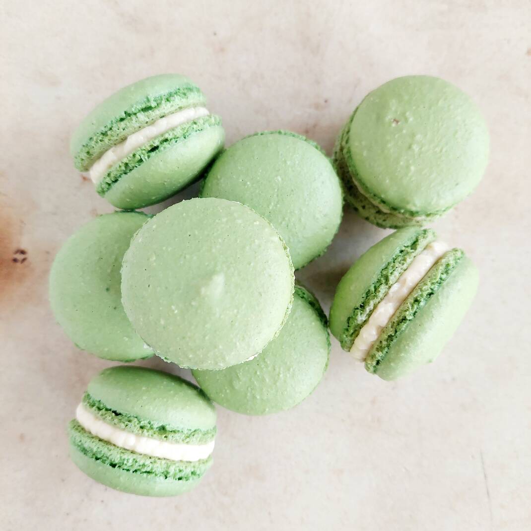 Lime Parisian Macaroon