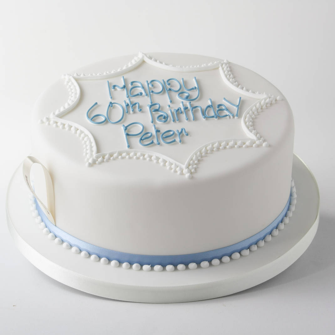 Iced Star Design (8 inches / 20cm) Victoria Gateau