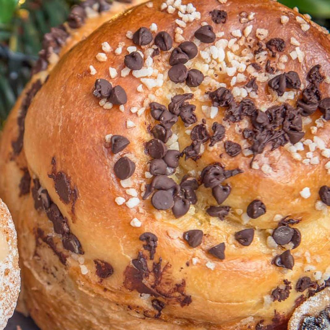 Chocolate & Orange Brioche Crown