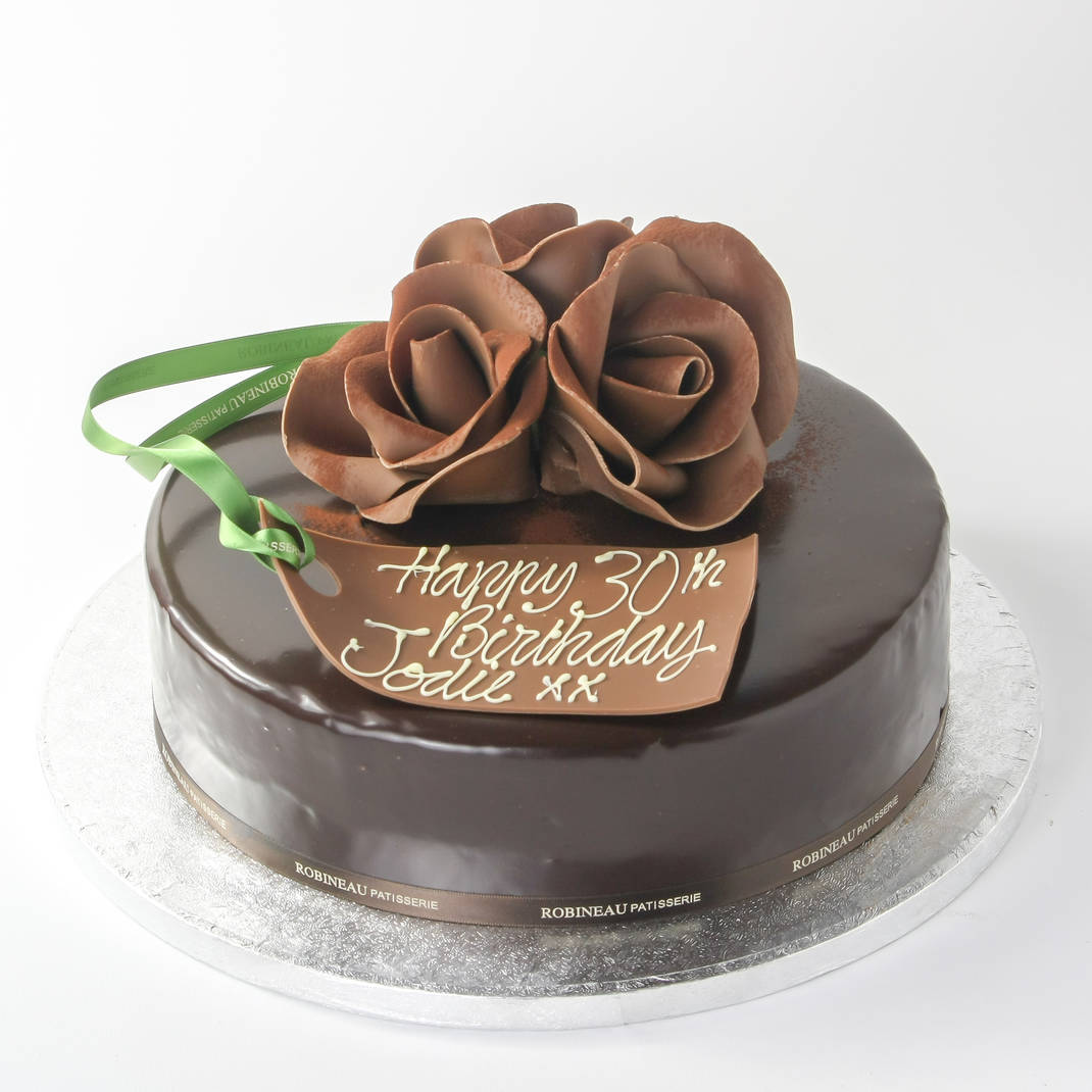 Glacage & Roses (10 inches / 25cm)